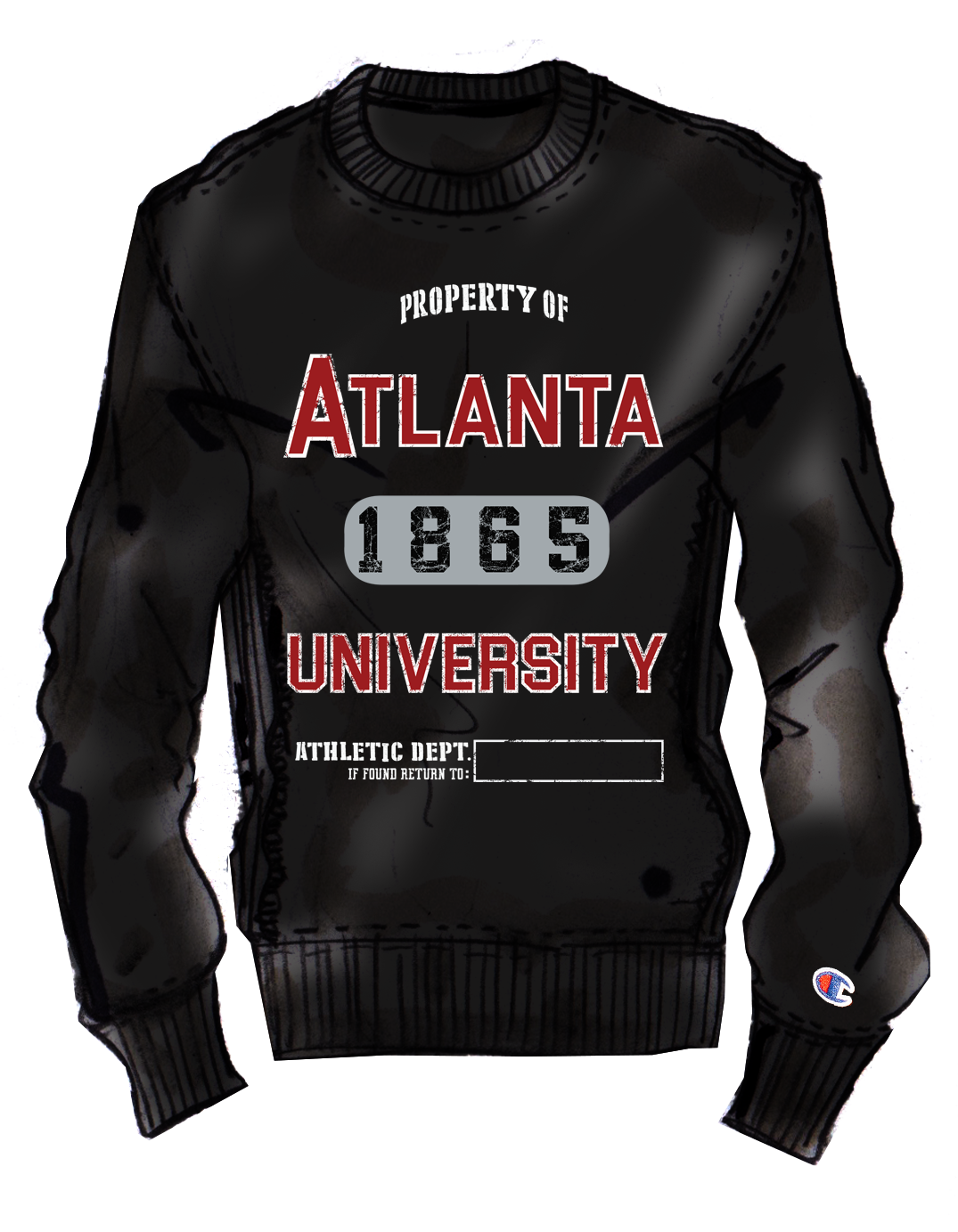 BCU X Champion Sweatshirt - Clark Atlanta