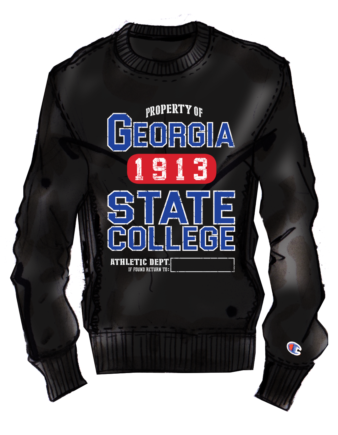 BCU X Champion Sweatshirt - Georgia State