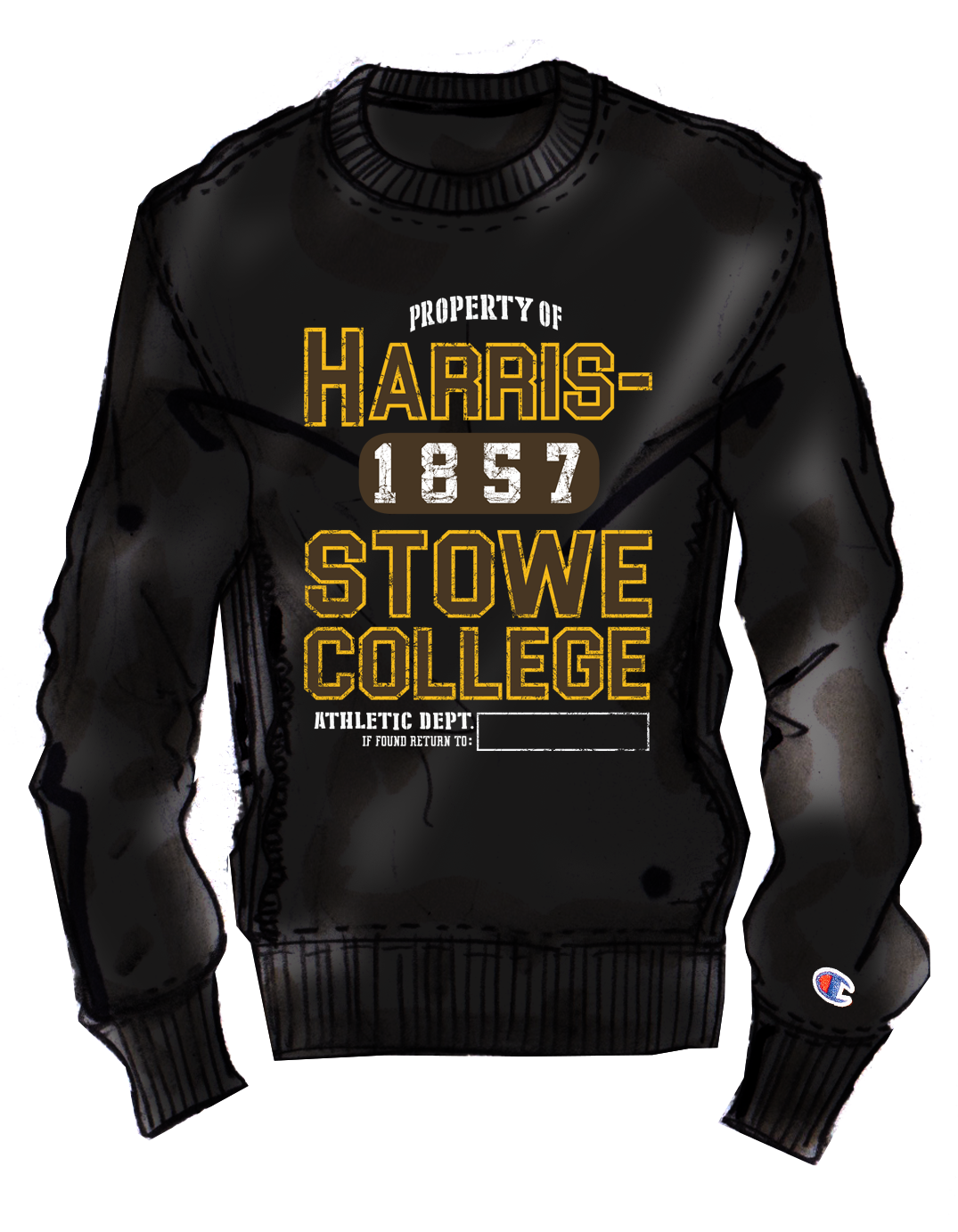 BCU X Champion Sweatshirt - Harris-Stowe [HSSU]