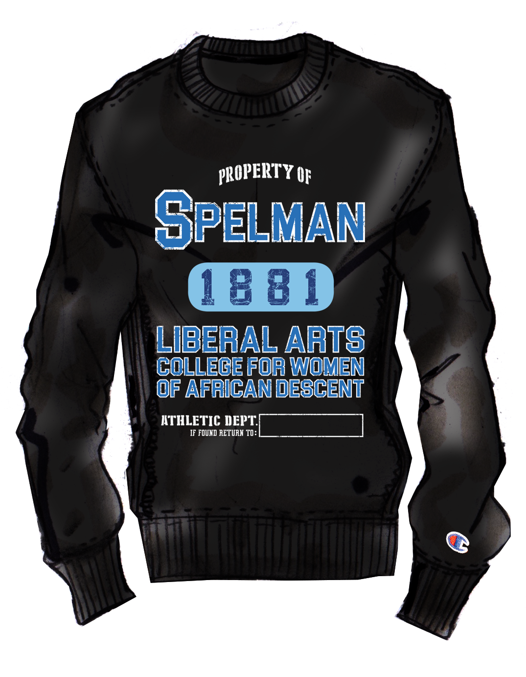 BCU X Champion Sweatshirt - Spelman Liberal Arts