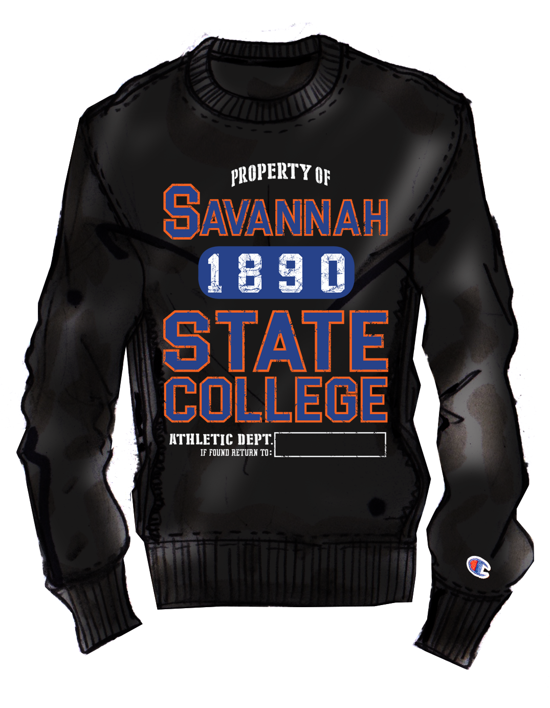 BCU X Champion Sweatshirt - Savannah State [SSU]