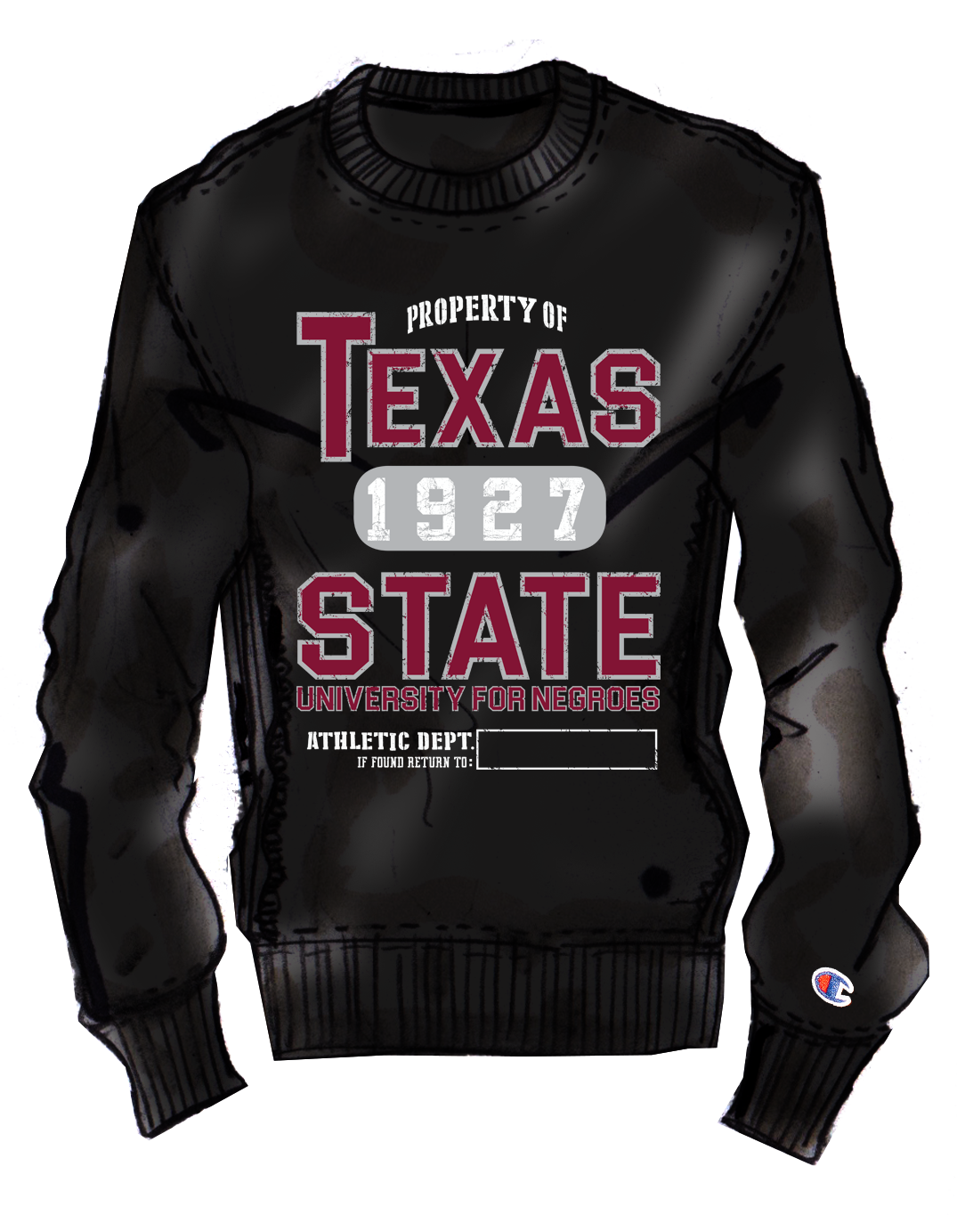 BCU X Champion Sweatshirt - Texas Southern