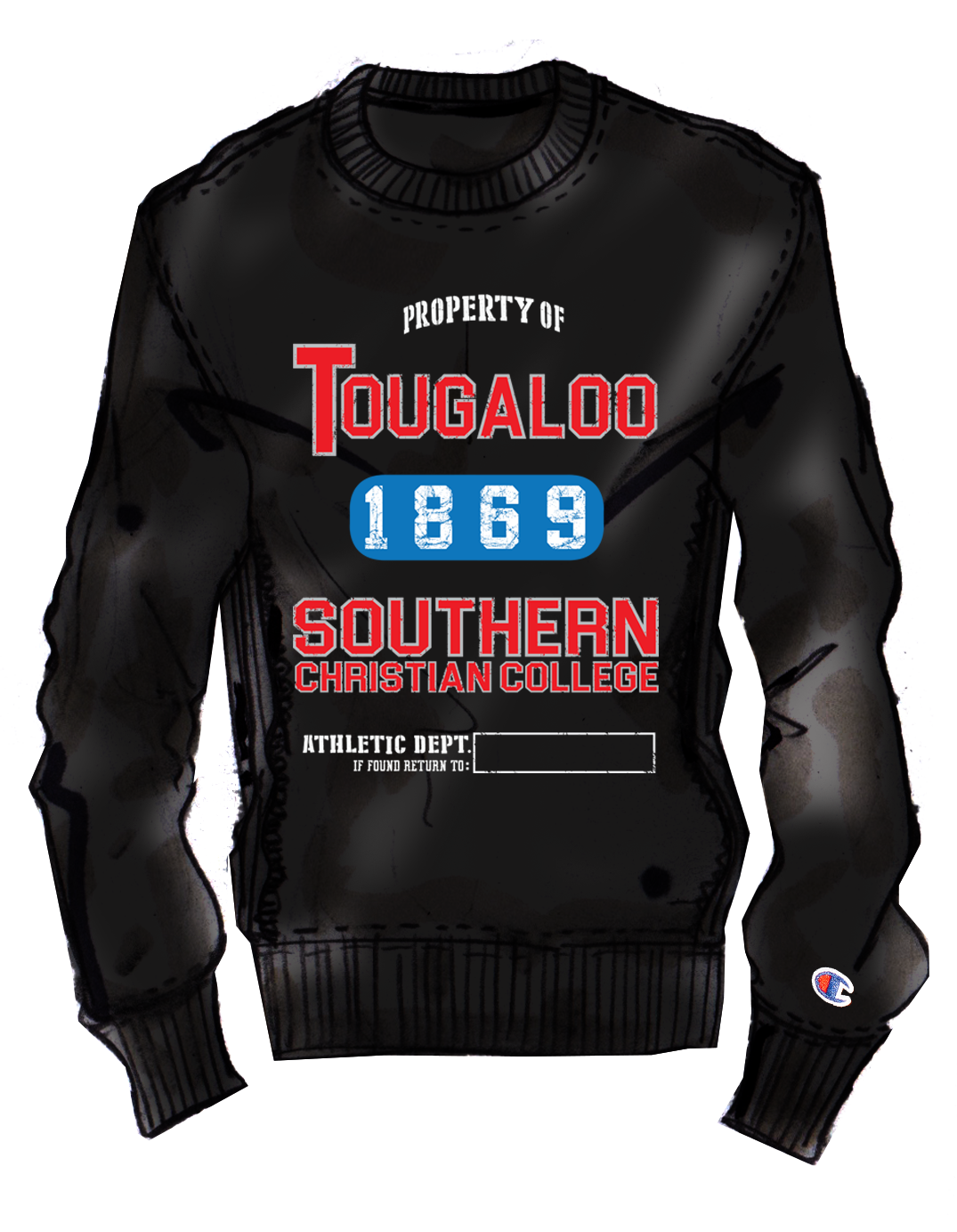 BCU X Champion Sweatshirt - Tougaloo
