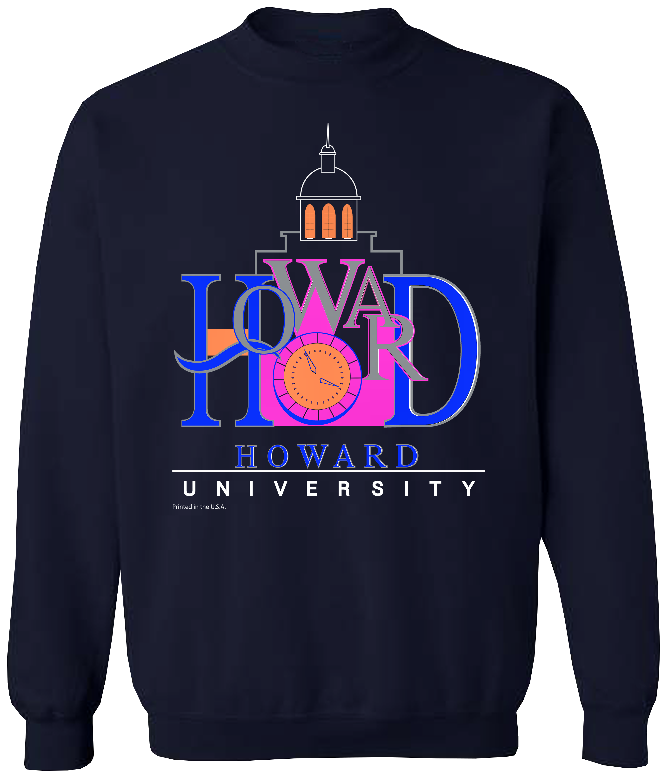 Howard 2025 university sweatshirt