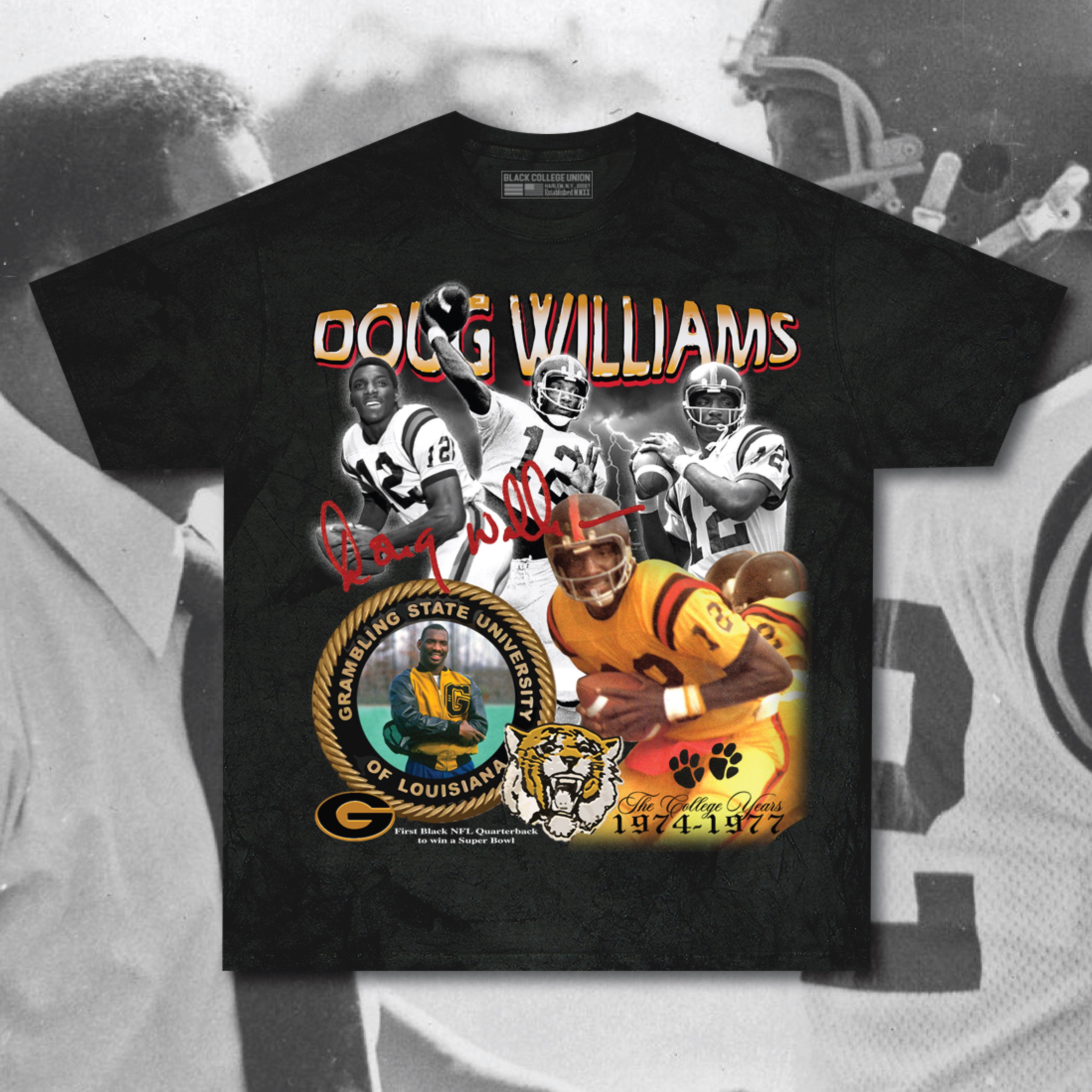 Doug Williams "The College Years" Homage Tee - Grambling State [GSU]
