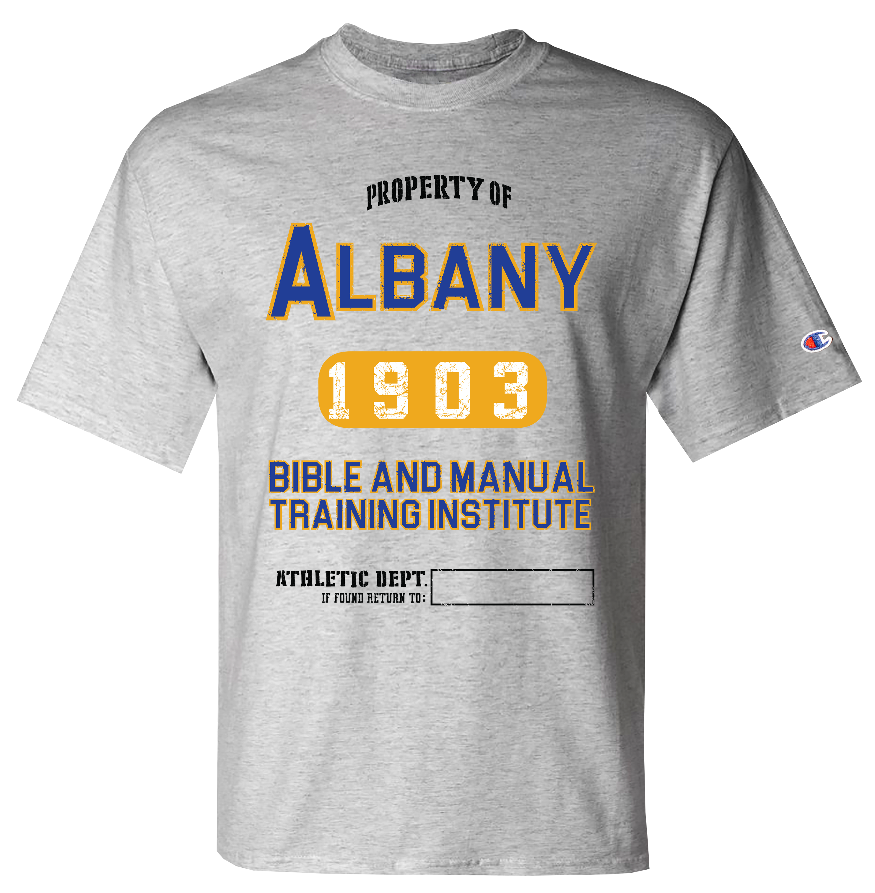 BCU X Champion Athletic Dept. Tee - Albany State