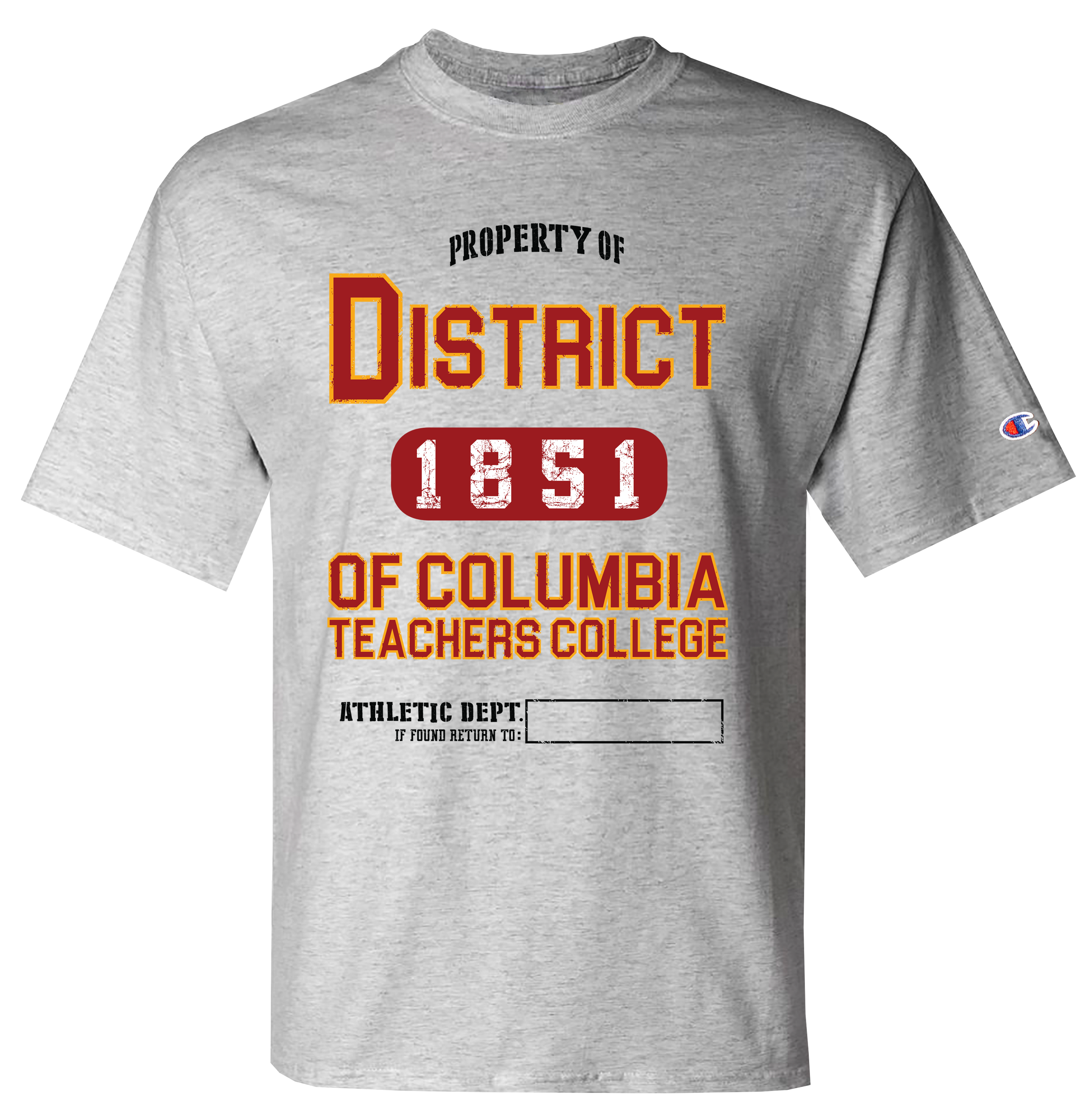 BCU X Champion Athletic Dept. Tee - District of Columbia [UDC]