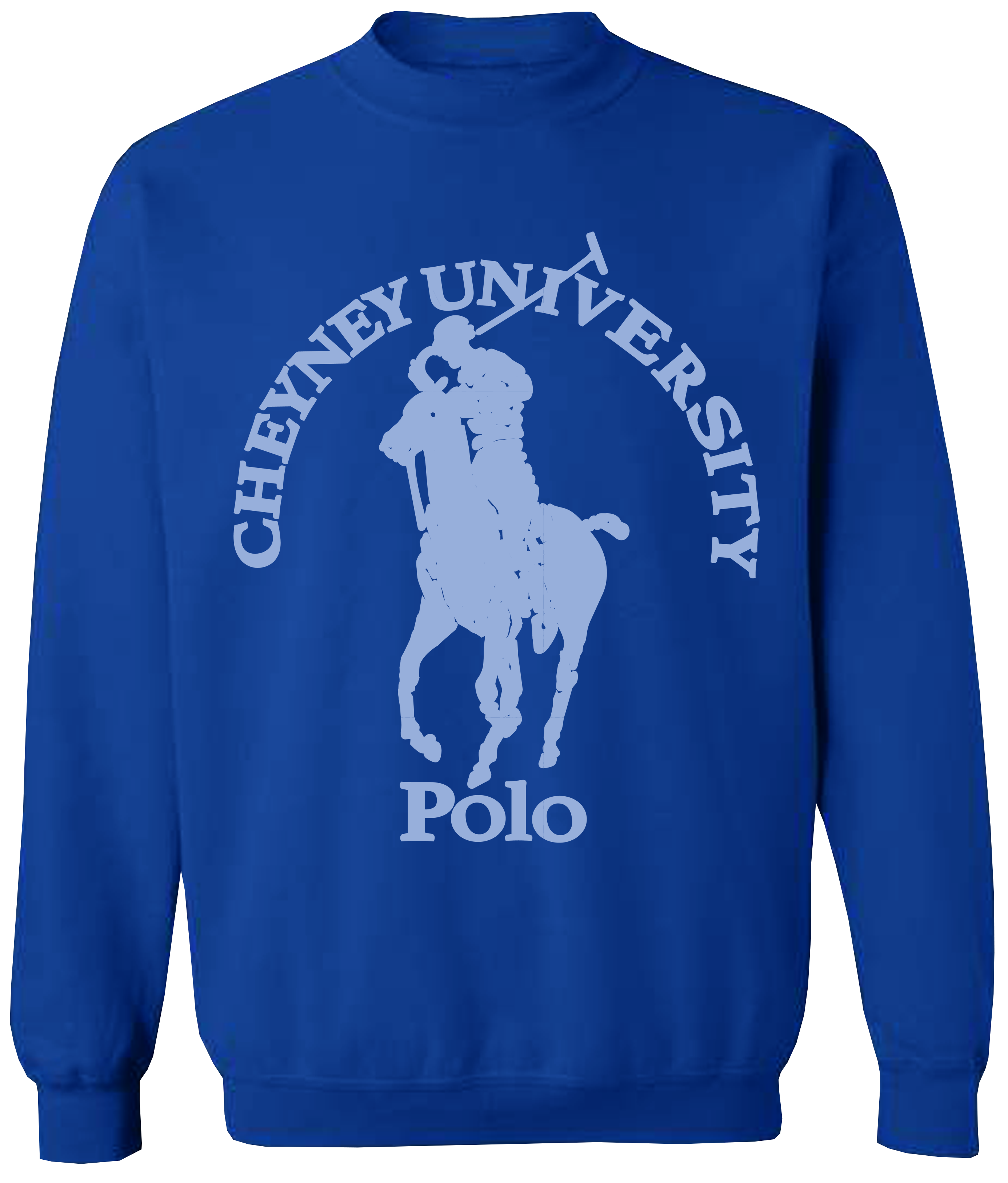 HBCU Polo Crewneck Sweatshirt - Cheyney