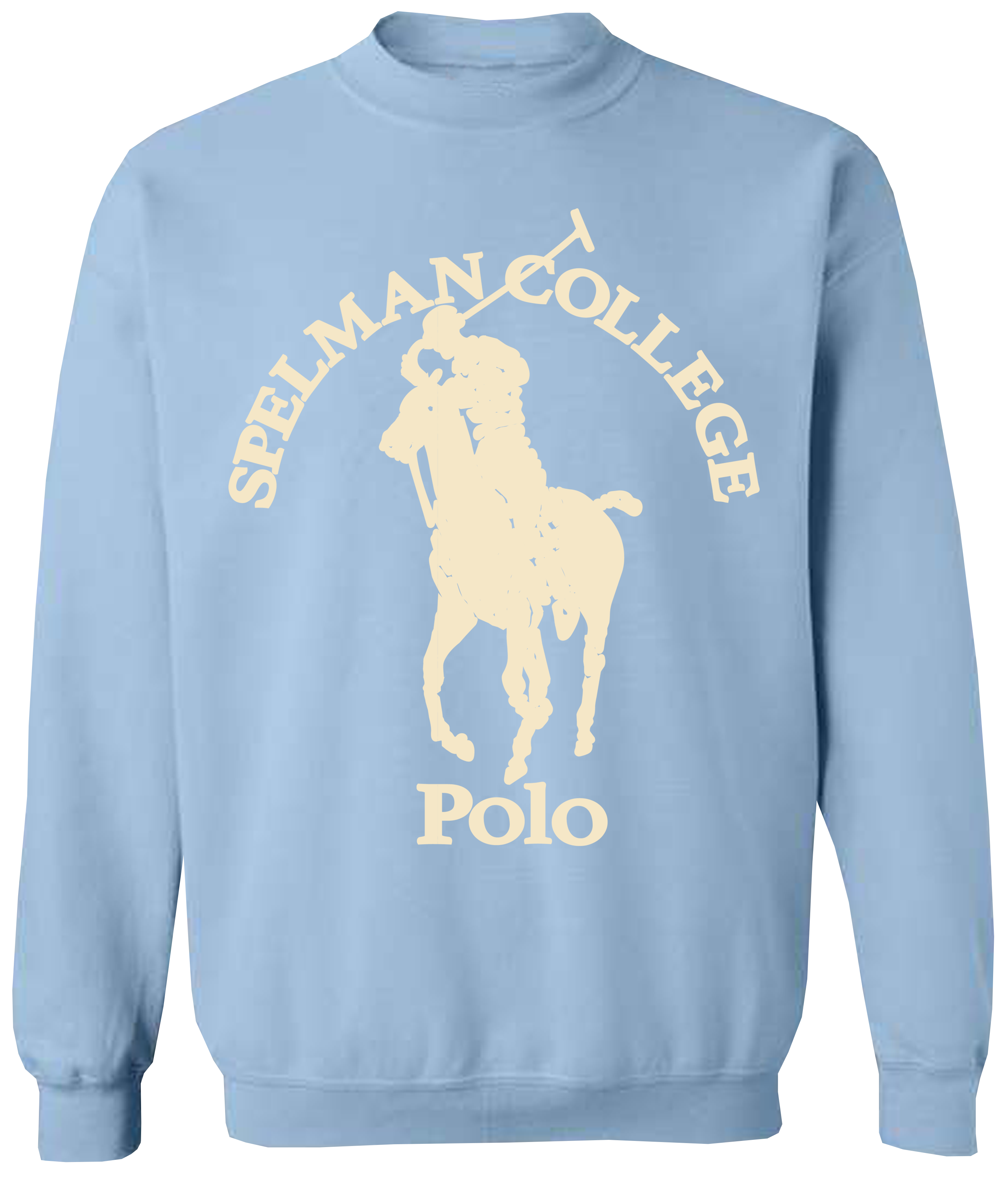 HBCU Polo Crewneck Sweatshirt - Spelman
