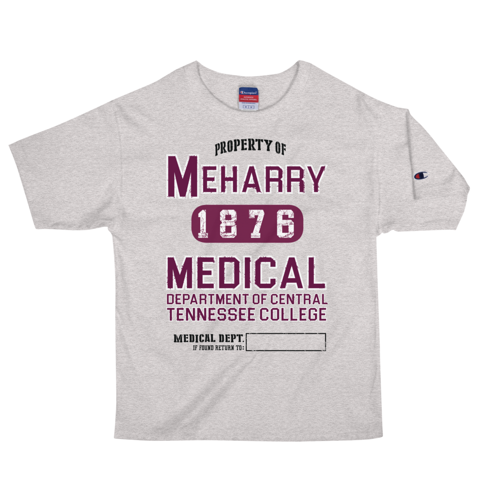 BCU X Champion Medical Dept. Tee - Meharry Medical