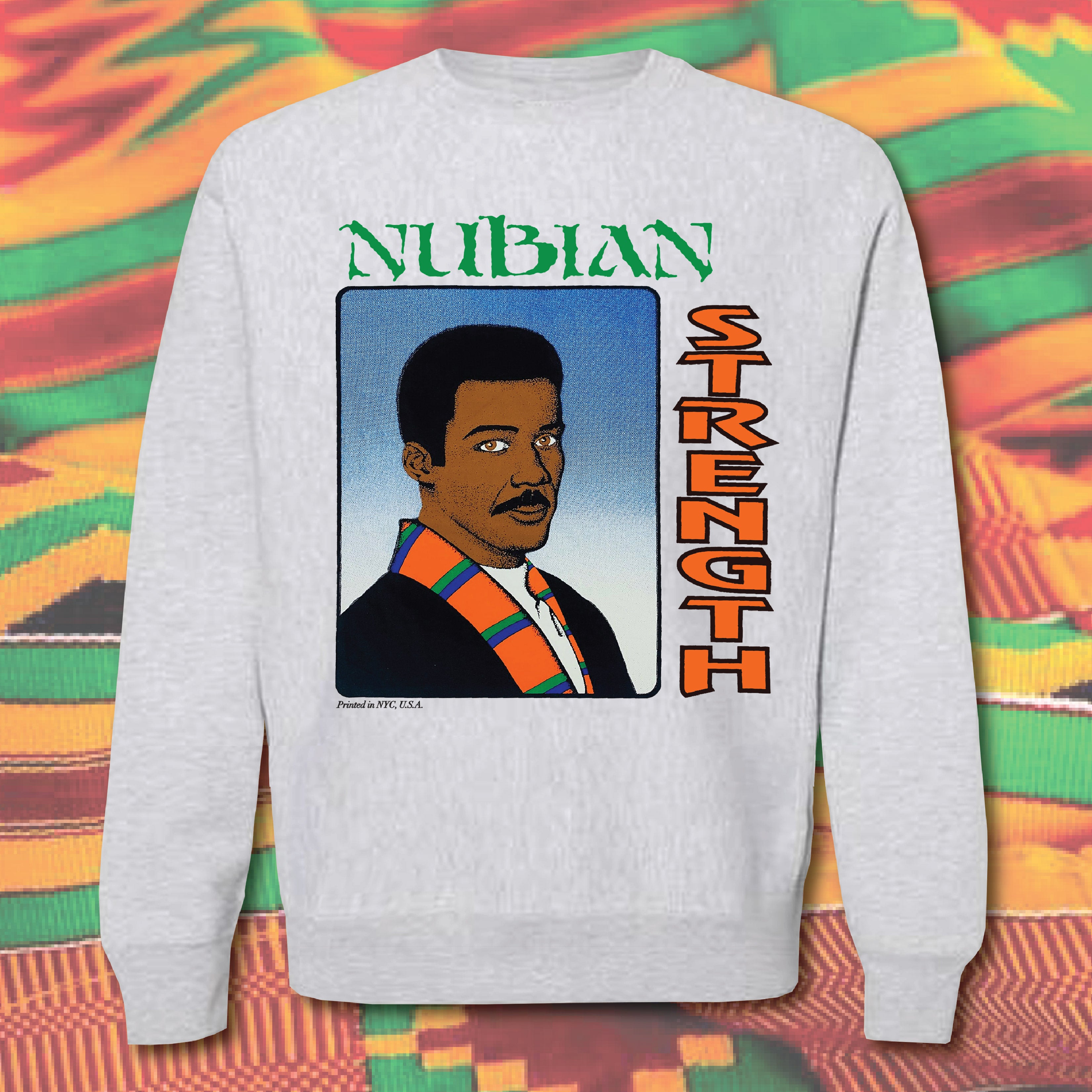Nubian Strength Crewneck Sweatshirt