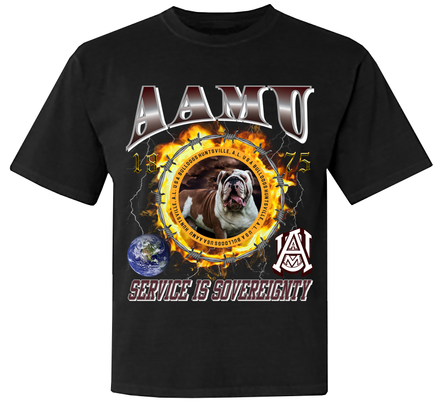 HBCU Ring of Fire T-Shirt - Alabama A&M [AAMU]