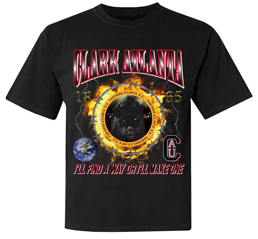 HBCU Ring of Fire T-Shirt - Clark Atlanta [CAU]
