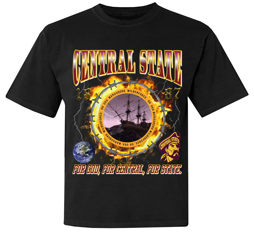 HBCU Ring of Fire T-Shirt - Central State
