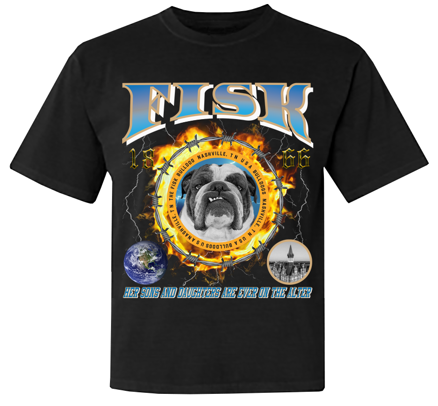 HBCU Ring of Fire T-Shirt - Fisk