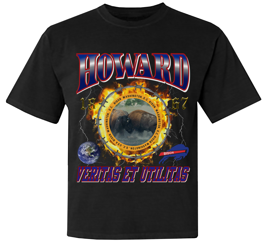 HBCU Ring of Fire T-Shirt - Howard