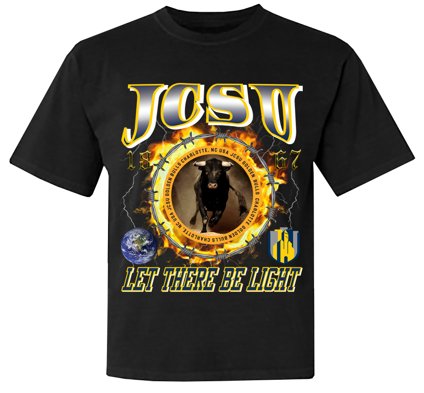 HBCU Ring of Fire T-Shirt - Johnson C. Smith [JCSU]
