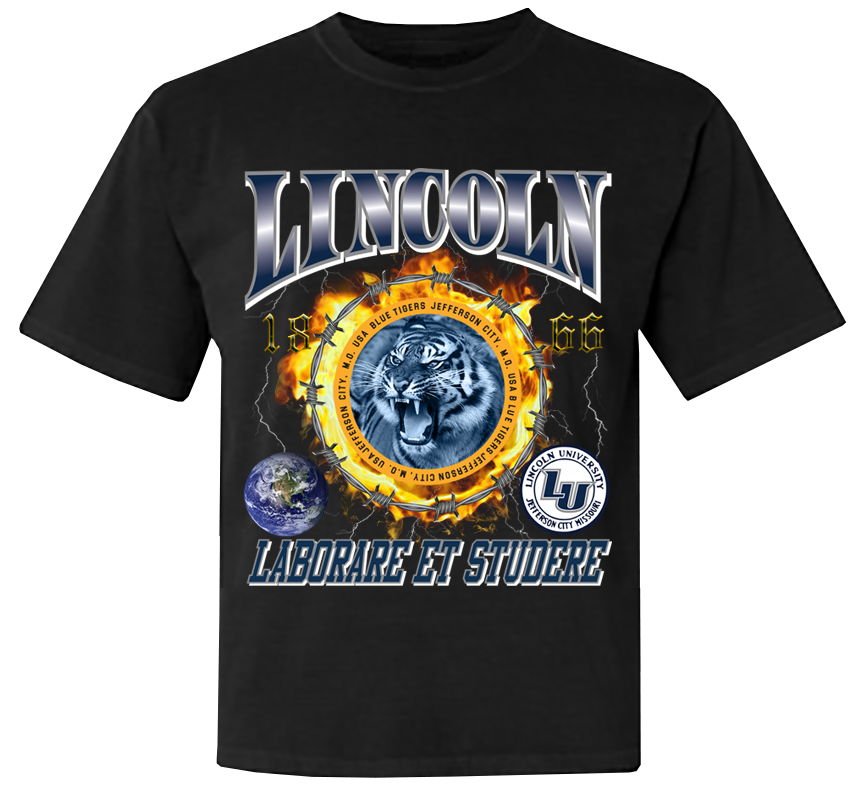 HBCU Ring of Fire T-Shirt - Lincoln Mo