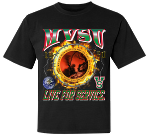 HBCU Ring of Fire T-Shirt - Mississippi Valley State [MVSU]