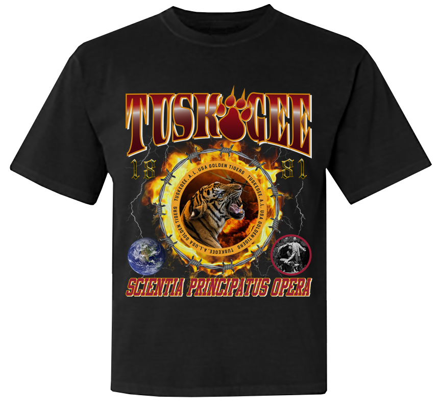 HBCU Ring of Fire T-Shirt - Tuskegee