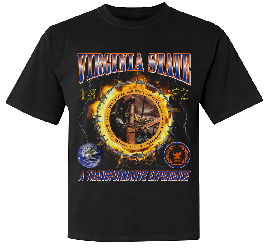 HBCU Ring of Fire T-Shirt - Virginia State [VSU]