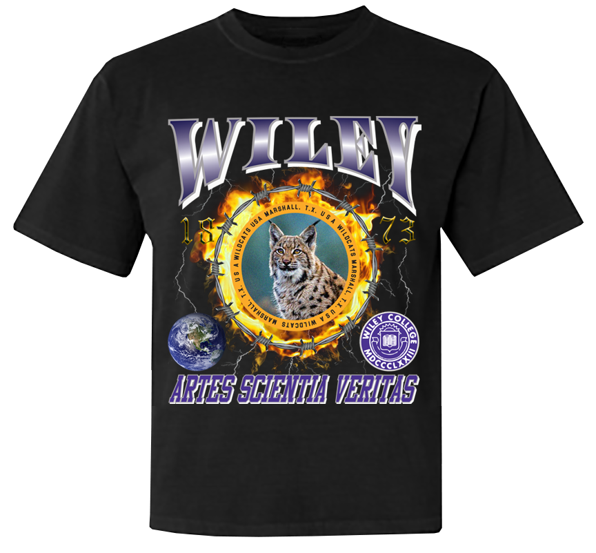 HBCU Ring of Fire T-Shirt - Wiley
