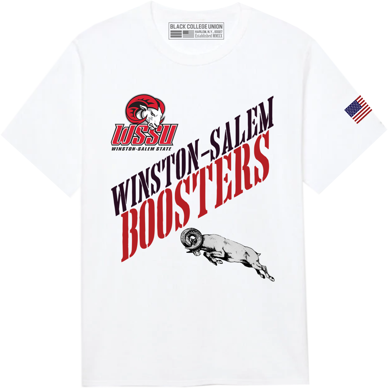 Booster Club Tee - Winston-Salem State [WSSU]