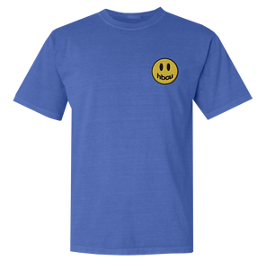 HBCU Smiley Embroidered Garment-Dyed T-Shirt