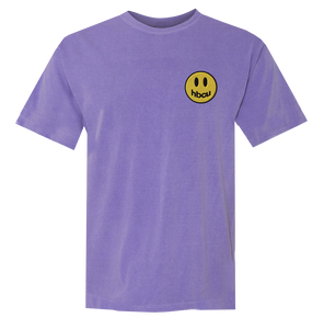 HBCU Smiley Embroidered Garment-Dyed T-Shirt