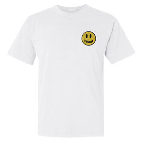 HBCU Smiley Embroidered Garment-Dyed T-Shirt