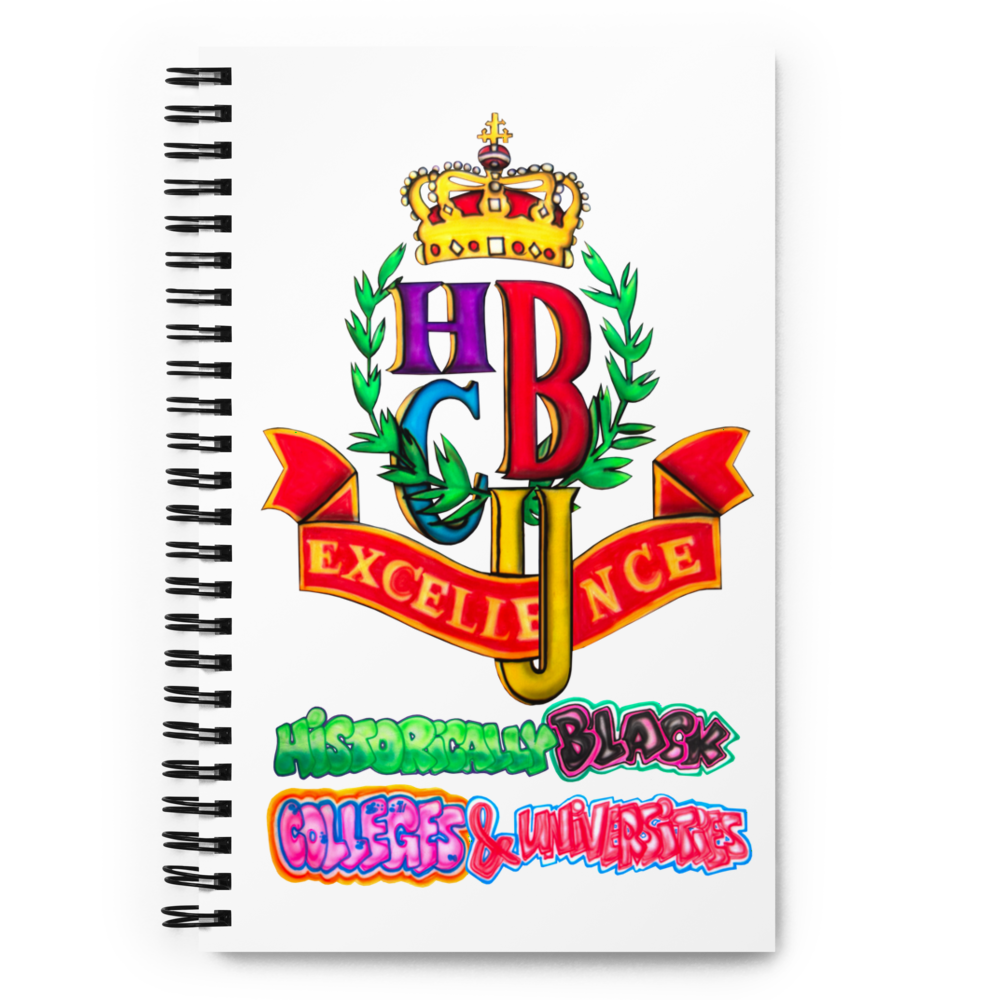 BCU X Shirt King Academy Spiral Notebook