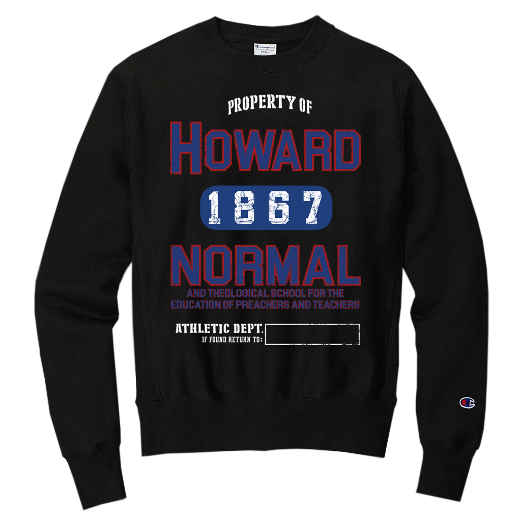 Howard university champion sweatshirt hot sale